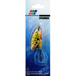 Рибальська блешня, обертова, EOS S0029B, вага 10г, колір GS323001